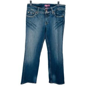 American Republic 1507 Women's Jeans Mid Rise Straight Leg Denim Size 30